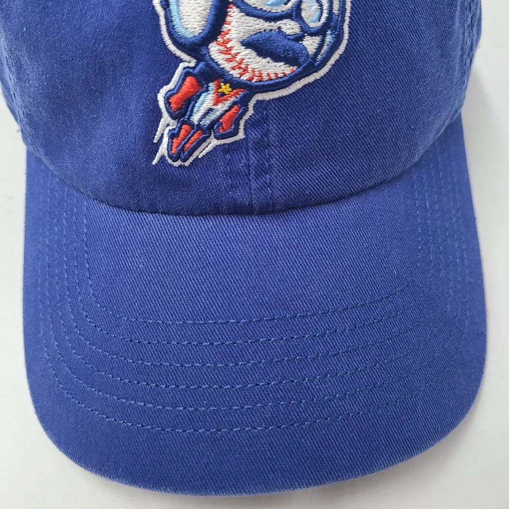 Kannapolis Cannon Ballers Hat Fitted M 47 Brand Franchise Blue MiLB Baseball Men